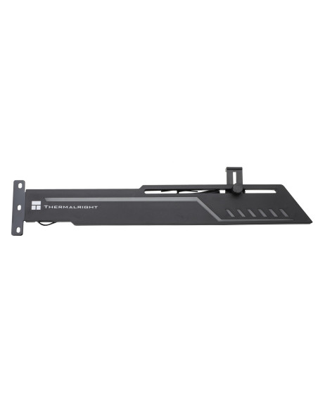 SUPORT placa video Thermalright "TR-GCSF Argb", anti-sagging GPU, aluminiu + ABS, 266x347x8mm, iluminare ARGB 5V 3pin, reglabil,