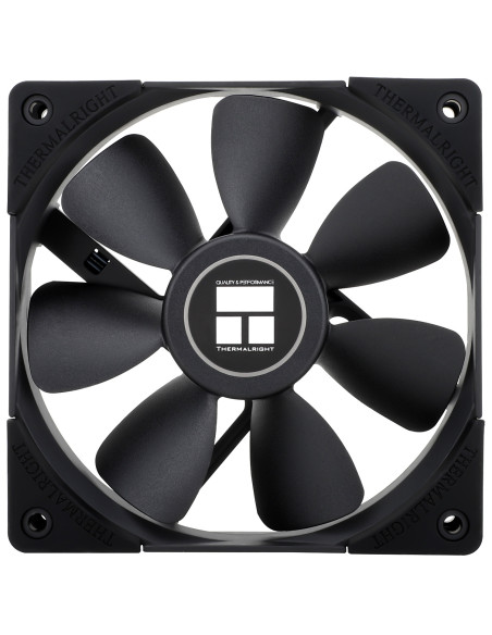 Ventilator Thermalright, 120mm, 400 - 1500 rpm, S-FDB Bearing, 65.25 cfm, RGB - AURA Sync, , negru, "TL-R12-B"