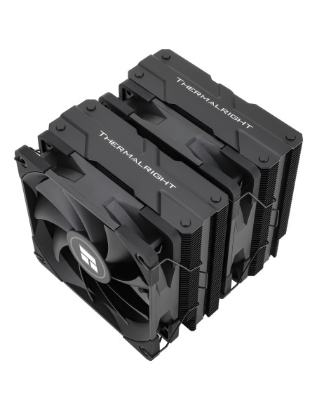 COOLER Thermalright "Peerless Assassin 120 Black" skt. Intel si AMD, racire cu aer, dual tower, vent. 2x120mm, 1550 rpm, 6 heatp