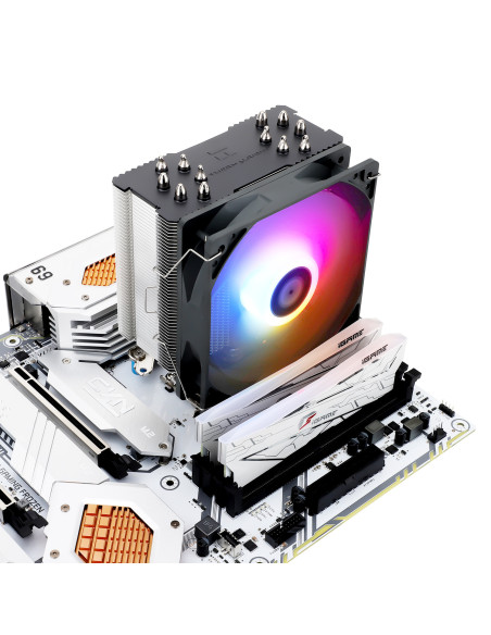 COOLER Thermalright "Burst Assassin 120 Argb" skt. Intel si AMD, racire cu aer, vent. 120mm, 1550 rpm, 6 heatpipes, inaltime 154