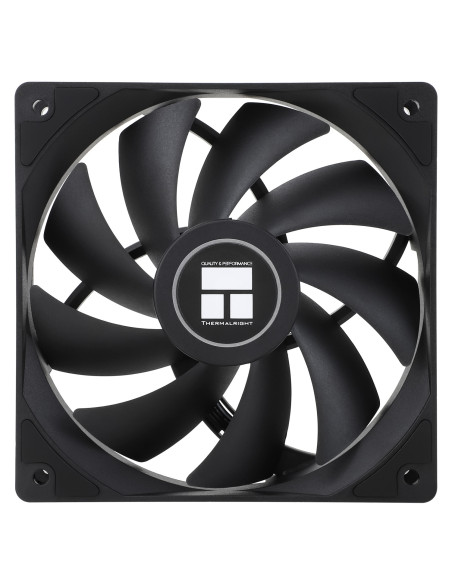Ventilator Thermalright, 120mm, 1550 rpm, S-FDB Bearing, 66,17 cfm, fara LED, 4pin PWM, negru, "TL-C12C"