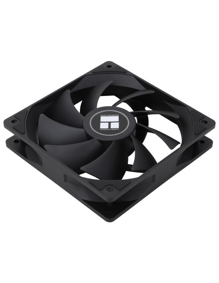 Ventilator Thermalright, 120mm, 1550 rpm, S-FDB Bearing, 66,17 cfm, fara LED, 4pin PWM, negru, "TL-C12C"