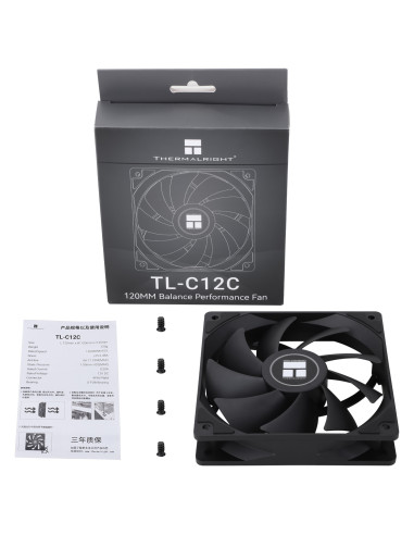 Ventilator Thermalright, 120mm, 1550 rpm, S-FDB...