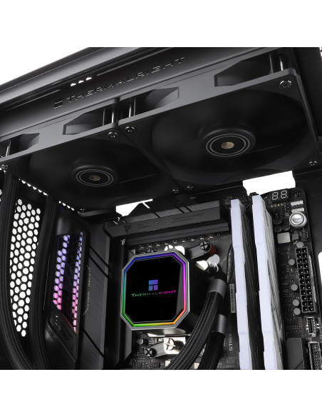 COOLER Thermalright "Frozen Prism 240 Black", racire cu lichid, 2 x 120mm, 1850 rpm, fara LED, negru "Frozen Prism 240 Black"