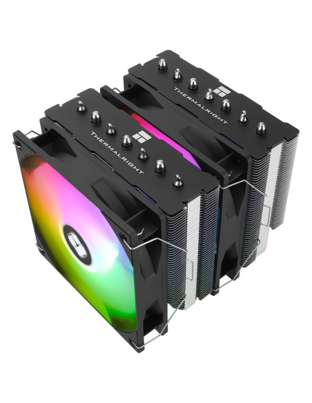 COOLER Thermalright "Phantom Spirit 120 SE Argb" skt. Intel si AMD, racire cu aer, dual tower, vent. 120mm, 1500 rpm, 7 heatpipe