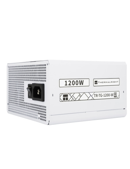 SURSA Thermalright "TR-TG 1200-W", 1200W, certificare 80 Plus Gold, modular, LLC, DC to DC, PCI-E GEN 5.0 ready, fan 120mm, alb,