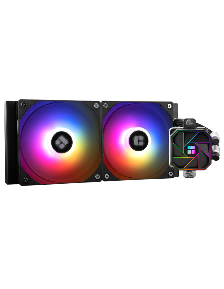 COOLER Thermalright "Aqua Elite 240 Black Argb V3", skt. LGA1851, LGA 1700, AM4, AM5, racire cu lichid, 2 x 120mm, 1800 RPM, ARG