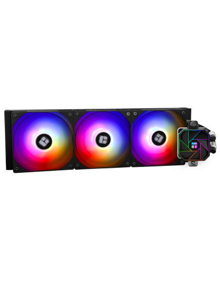 COOLER Thermalright "Aqua Elite 360 Black Argb V3", skt. LGA1851, LGA 1700, AM4, AM5, racire cu lichid, 3 x 120mm, 1500 RPM, ARG