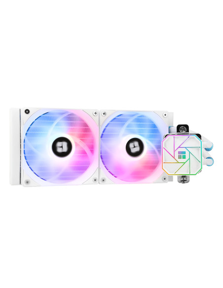 COOLER Thermalright "Aqua Elite 240 White Argb V3", skt. LGA1851, LGA 1700, AM4, AM5, racire cu lichid, 2 x 120mm, 1500 RPM, ARG