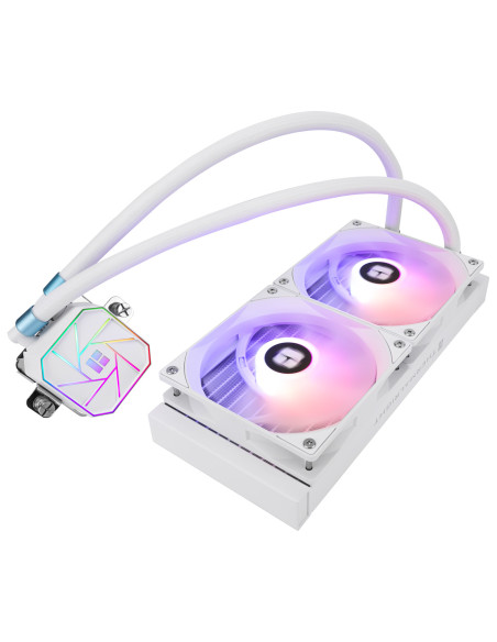 COOLER Thermalright "Aqua Elite 240 White Argb V3", skt. LGA1851, LGA 1700, AM4, AM5, racire cu lichid, 2 x 120mm, 1500 RPM, ARG
