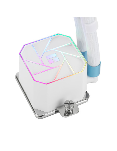 COOLER Thermalright "Aqua Elite 240 White Argb V3", skt. LGA1851, LGA 1700, AM4, AM5, racire cu lichid, 2 x 120mm, 1500 RPM, ARG
