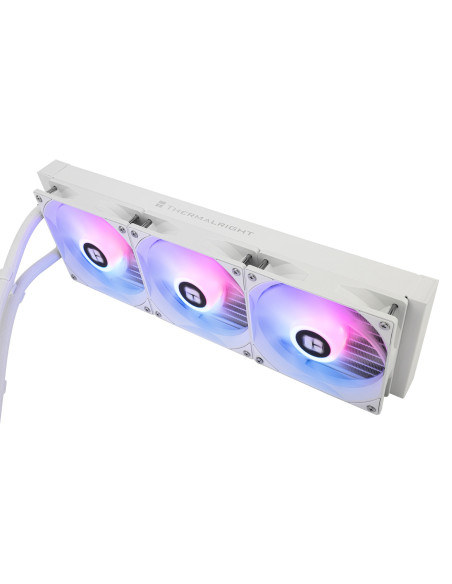 COOLER Thermalright "Aqua Elite 360 White Argb V3", skt. LGA1851, LGA 1700, AM4, AM5, racire cu lichid, 3 x 120mm, 1500 RPM, ARG