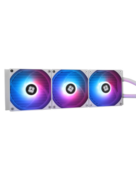 COOLER Thermalright "Aqua Elite 360 White Argb V3", skt. LGA1851, LGA 1700, AM4, AM5, racire cu lichid, 3 x 120mm, 1500 RPM, ARG