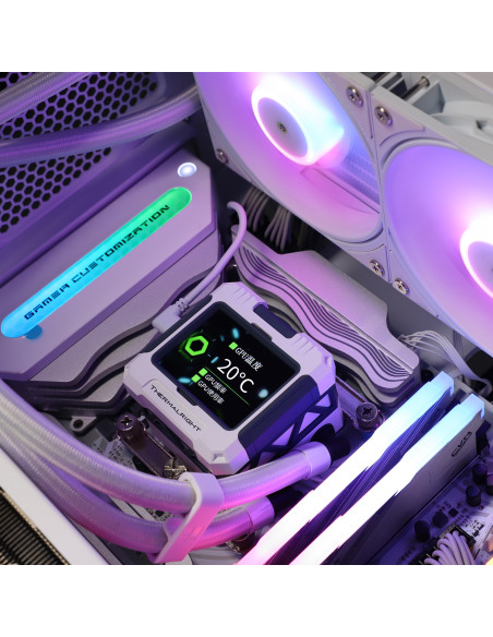 COOLER Thermalright "Frozen Warframe 360 White Argb ", racire cu lichid, 3 x 120mm, 2000 rpm, ARGB, alb "Frozen Warframe 360 Whi