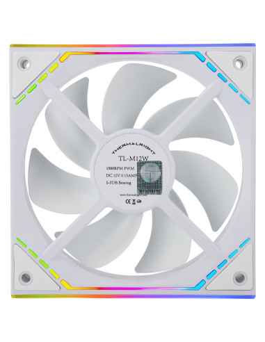 VENTILATOR Thermalright "TL-M12W", 120mm, 1500...