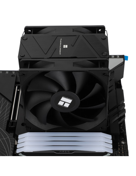 COOLER Thermalright "Burst Assassin 120 EVO Dark" skt. Intel si AMD, racire cu aer, vent. 2 x 120mm (TL-C12RB V2 + TL-C12B V2),