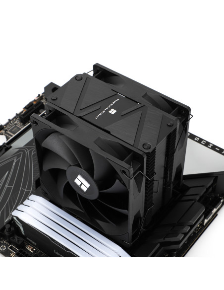 COOLER Thermalright "Burst Assassin 120 EVO Dark" skt. Intel si AMD, racire cu aer, vent. 2 x 120mm (TL-C12RB V2 + TL-C12B V2),