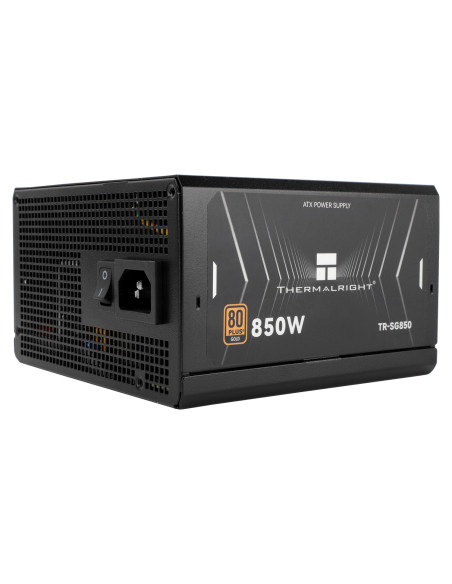 SURSA Thermalright "SG850S", 850W, certificare 80 Plus Gold, non-modular, LLC, DC to DC, fan 120mm, negru, "TR-SG850S"