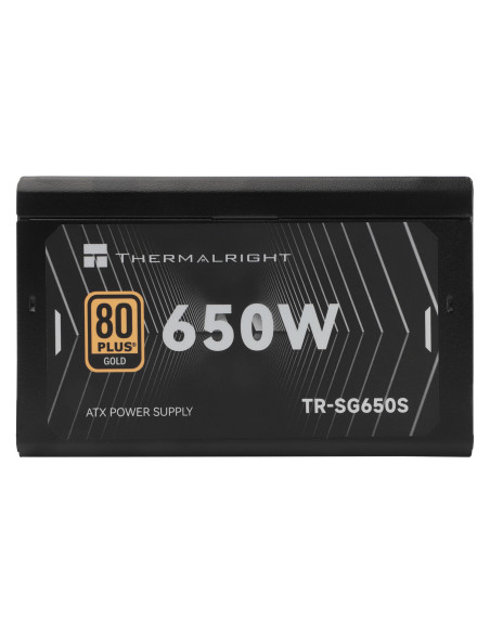 SURSA Thermalright "SG-650S", 650W, certificare 80 Plus Gold, non-modular, LLC, DC to DC, fan 120mm, negru, "TR-SG650S"