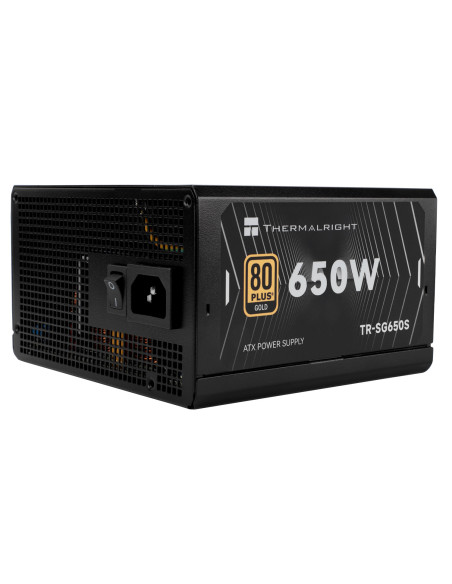 SURSA Thermalright "SG-650S", 650W, certificare 80 Plus Gold, non-modular, LLC, DC to DC, fan 120mm, negru, "TR-SG650S"