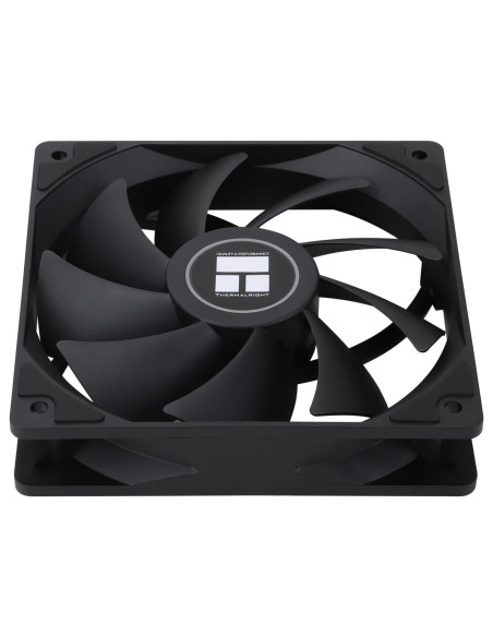 Ventilator Thermalright "TL-C12C Extrem", 120mm, 1850 RPM, Dual Ball Brearing, 82 CFM, fara LED, 4pin PWM, negru, "TL-C12C Extre