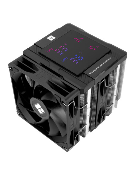 COOLER Thermalright "Peerless Assassin 120 Digital Black" skt. Intel si AMD, racire cu aer, vent. 2 x 120mm (TL-C12C-X28 V2), 18