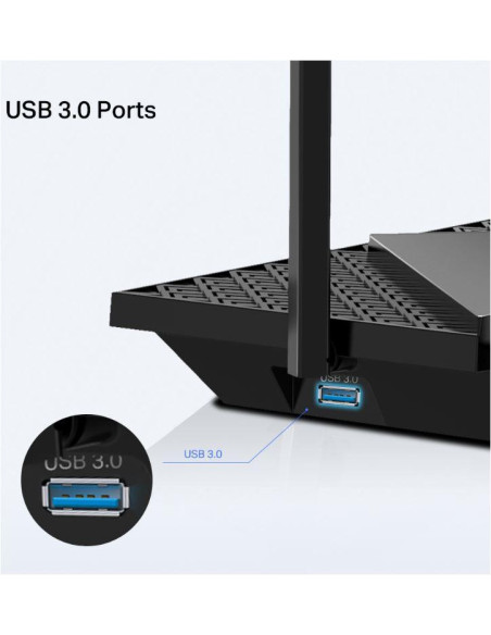 Routere Wireless TP-LINK TPL WI-FI 6 ROUTER GB AX5400 AX72 PRO