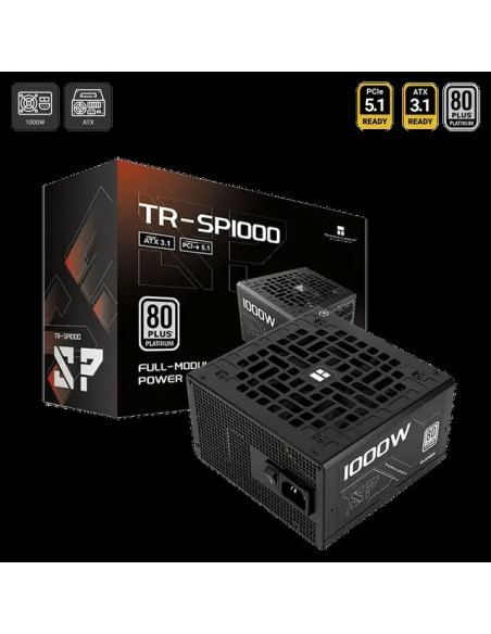 SURSA Thermalright "TR-SP1000", 1000W, certificare 80 Plus Platinum, modular, LLC, DC to DC, fan 120mm, negru, "TR-SP1000"