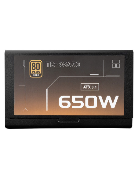 SURSA Thermalright "TR-KG650", 650W, certificare 80 Plus Gold, modular, LLC, DC to DC, fan 120mm, negru, "TR-KG650"