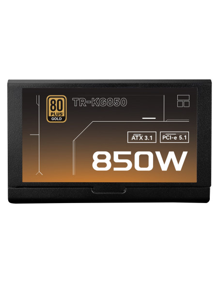 SURSA Thermalright "TR-KG850", 850W, certificare 80 Plus Gold, modular, LLC, DC to DC, fan 120mm, negru, "TR-KG850"