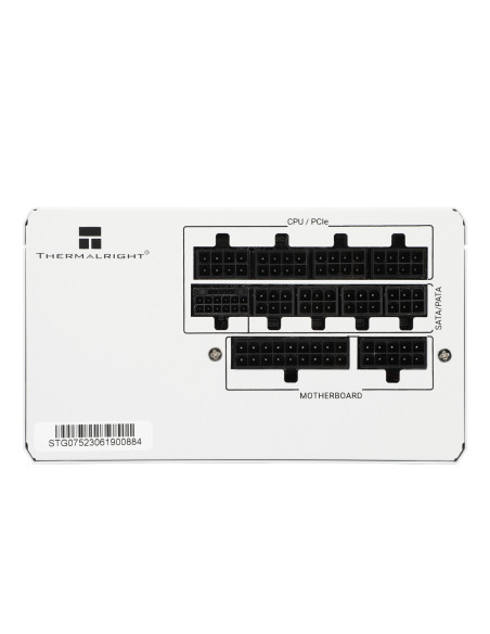 SURSA Thermalright "TR-KG850W", 850W, certificare 80 Plus Gold, modular, LLC, DC to DC, fan 120mm, alb, "TR-KG850W"