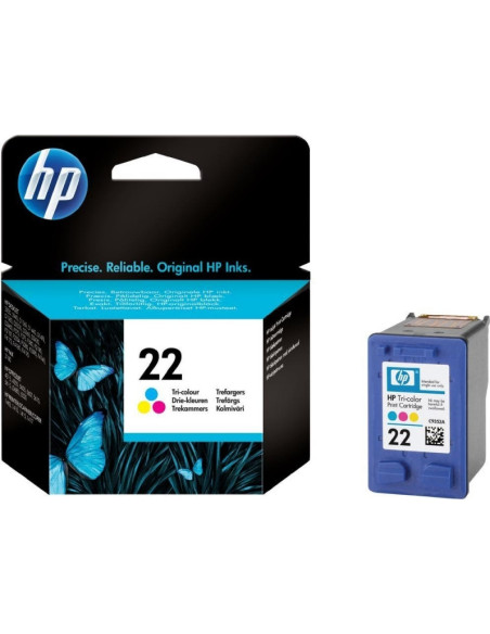 Cartus Cerneala Original HP Color, nr.22, pentru DJ3920 3940 D1360 14xx F2180 2275 22xx, , , "C9352AE"