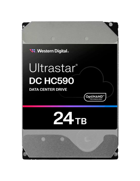 HDD Server WD Ultrastar DC HC590 24TB 512e SE, 3.5", 512MB, 7200RPM, SATA, NP3, SKU: 0F65684 "WUH722624ALE6L4"