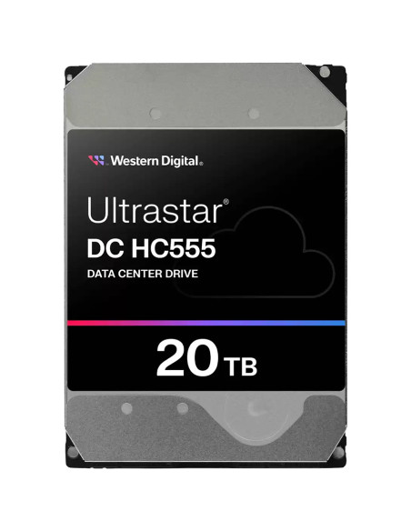 HDD Server WD Ultrastar DC HC555 20TB 512e SE, 3.5"", 512MB, 7200 RPM, SATA, SKU: 0B48724 "WUH722020CLE6L4"