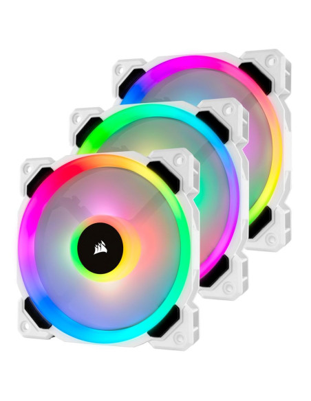VENTILATOR Corsair, pt carcasa PC, 120 mm, 2200 rpm, LED RGB, 3 ventilatoare, "CO-9050092-WW"