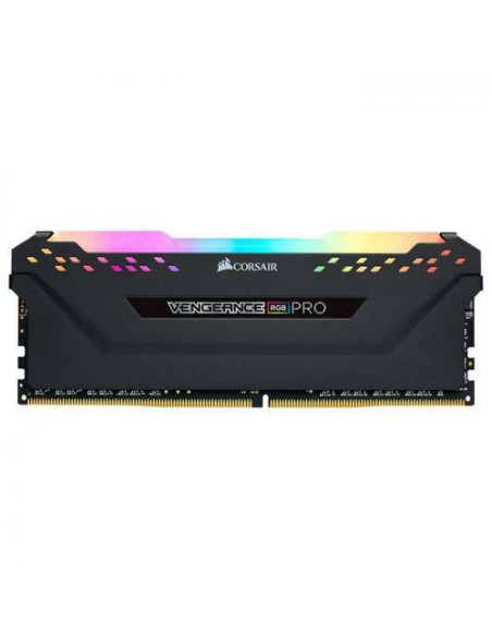 Memorie DDR Corsair DDR4 8 GB, frecventa 3200 MHz, 1 modul, radiator, iluminare RGB, "CMW8GX4M1E3200C16"