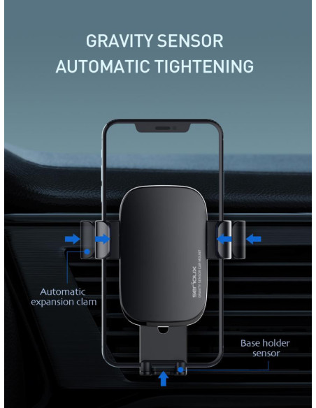 Accesorii SERIOUX SUPORT AUTO TELEFON SERIOUX CH03