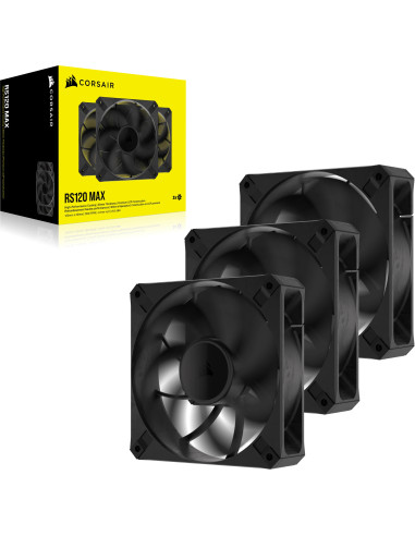 Ventilator Corsair RS120 MAX 120mm PWM, Triple...