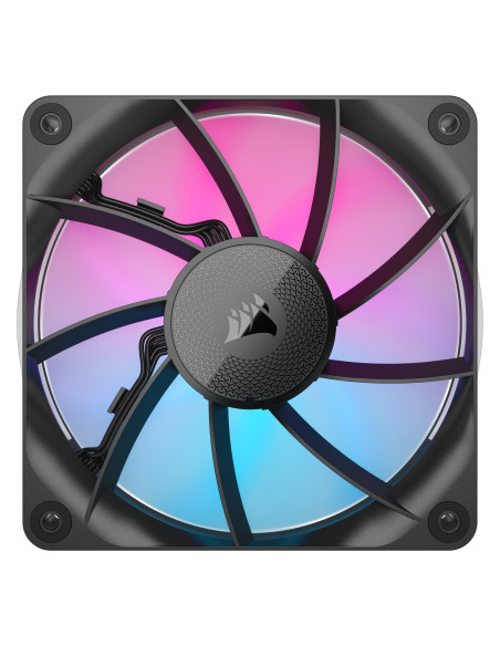 VENTILATOR Corsair iCUE LINK RX120 3x120mm RGB NEGRU, 0.400-2100 RPM +/- 10%, 10.5-74.2 CFM,Presiune Statica: 0.12-4.38 mm-H2O,1