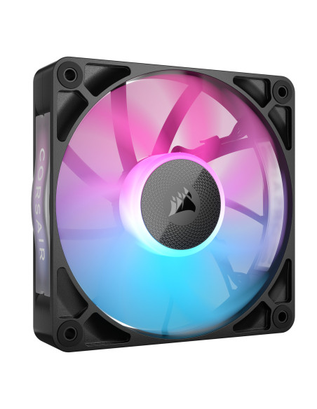 VENTILATOR Corsair iCUE LINK RX120 3x120mm RGB NEGRU, 0.400-2100 RPM +/- 10%, 10.5-74.2 CFM,Presiune Statica: 0.12-4.38 mm-H2O,1