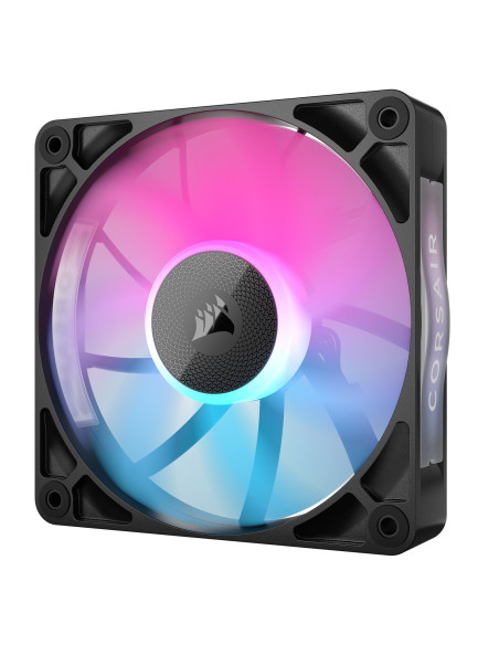 VENTILATOR Corsair iCUE LINK RX120 3x120mm RGB NEGRU, 0.400-2100 RPM +/- 10%, 10.5-74.2 CFM,Presiune Statica: 0.12-4.38 mm-H2O,1