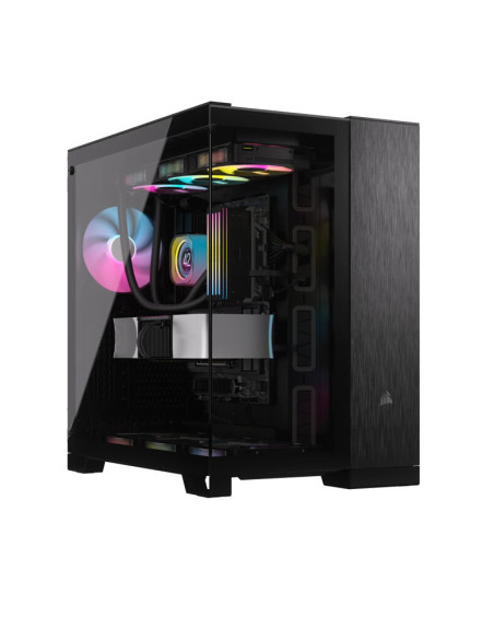 CarcasCarcasa Corsair 6500X, Mid-Tower, Dual Chamber, ATX, Negru Obsidian "CC-9011283-WW"