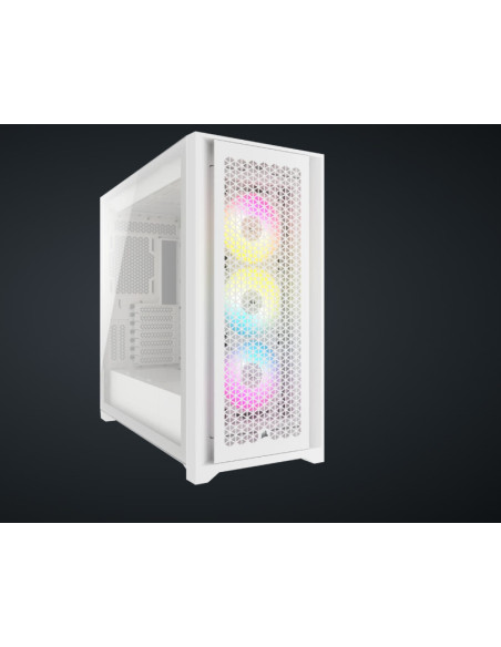 Carcase CORSAIR CR iCUE 5000D RGB AIRFLOW MID TOWER WH