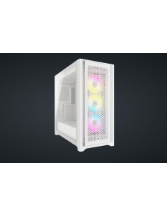 Carcase CORSAIR CR iCUE 5000D RGB AIRFLOW MID TOWER WH 2