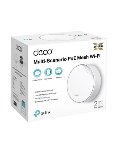 Routere Wireless TP-LINK DECO X50-POE AX3000...