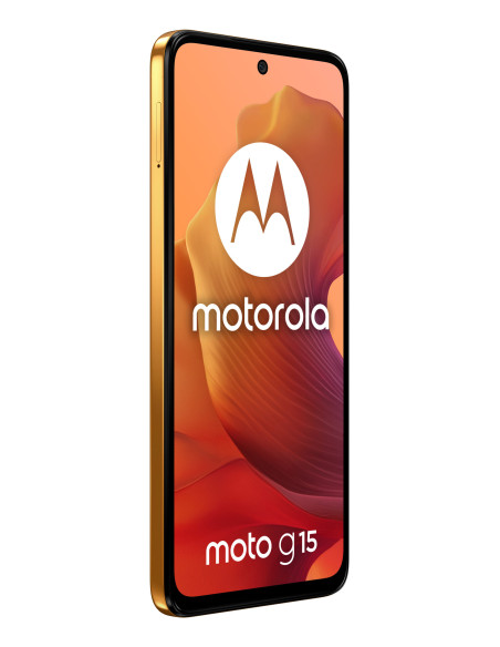 Moto g15, 128GB, 4GB RAM, Dual SIM, 4G, Tri-Camera, Sunrise Orange "PB6E0011PL"