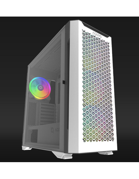 Carcase AQIRYS Carcasa Aqirys Aquilla Midi Tower White