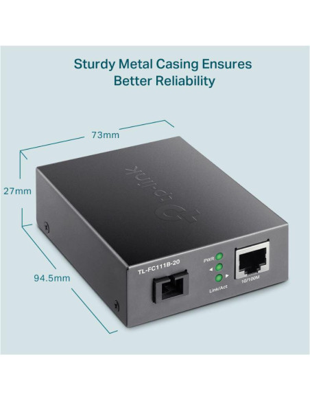 Accesorii switch-uri TP-LINK WDM MEDIA CONVERTER TL-FC111B-20