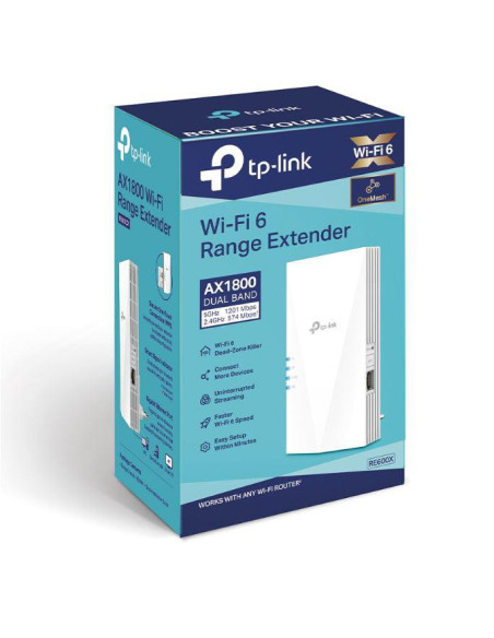Access point & Range Ext. TP-LINK WI-FI RANGE EXTENDER RE600X