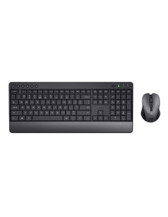 Kit mouse tastatura TRUST Kit Trust Trezo wireless, negru 2